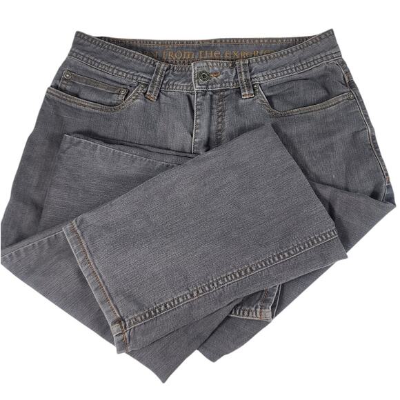 Prana Gray Slim Fit Men's Pants Jeans Trousers 30 x 32 - Picture 1 of 4